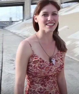 a woman located in Pacific Grove, California